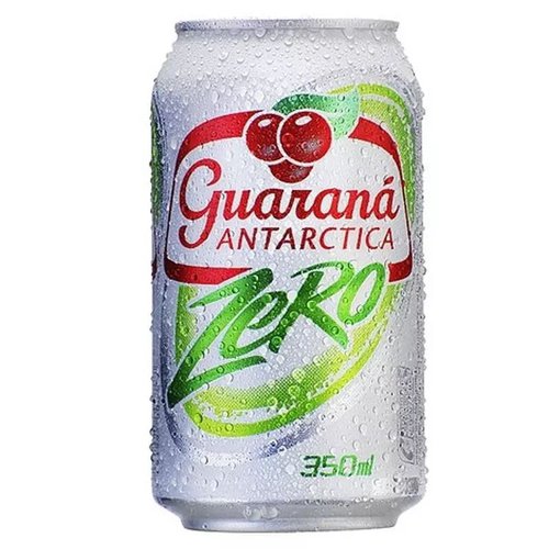 Refrigerante Guarana Antarctica Sem Açúcar Lata 350ml 
